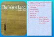 T.S.Eliot's use of Symbolism in Waste Land