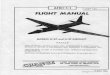 Flight Manual Models U-2C and U-2F Aircraft