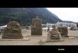 Des sculptures sur sable
