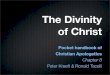 Apologetics, Kreeft chapter 8: The Divinity of Christ