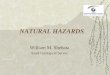 Natural hazards