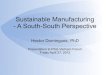 Sustainable Manufacturing South-South PSU Vietnam forum