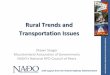 Rural Trends and Transportation Issues