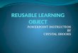 Reusable Learning Object