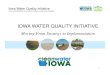 Iowa water quality initiative