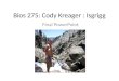 Bios 275 Cody Kreager