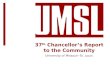 UMSL Chancellors 2013 Report to the Community