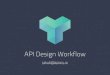 API Design Workflows