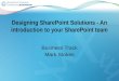 Evo conf  - Designing SharePoint Solutions