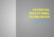 Potential Emerging Technology PowerPoint