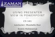 How to master your presentations using presenter view