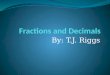Fractions And Decimals