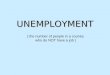 Unemployment - oral presentation [final]