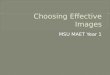 Choosing an Effective Image