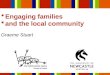 Schools engaging families & communities