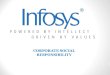 Corporate social responsibility of Infosys 2014