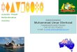 Presentation on Australia– people,multiculturalism,ancestry,holidays By Muhammad Umar Shehzad, Cell:+92-301-7004315, e-mail:m.umar.shehzad@gmail.com