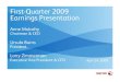 Q1 2009 Earning Report of Xerox Corp