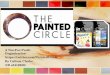 Painted circle presentation