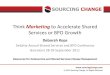 Think Marketing to Accelerate Shared Services or BPO Growth