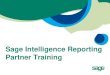 Sage 300 Intelligence Partner Training with Debbie Hill