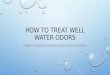 Removing Odors from Well Water