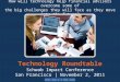 Technology Roundtable Photo Essay Nov 2012 Impact Productions Group