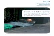 End of life care - achieving quality in hostels and for homeless people