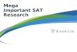 Knewton SAT Prep Presents: Mega Research