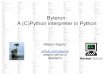 Allison Kaptur: Bytes in the Machine: Inside the CPython interpreter, PyGotham 2014
