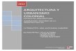 Informe Arquitectura Colonial