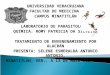 UNIVERSIDAD VERACRUZANA FACULTAD DE MEDICINA CAMPUS MINATITLÁN LABORATORIO DE PARASITOLOGÍA QUÍMICA: ROMY PATRICIA DA SILVEIRA TRATAMIENTO DE ENVENENAMIENTO
