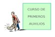 CURSO DE PRIMEROS AUXILIOS ASPECTOS BÁSICOS P.A.S. PROTEGER AVISAR SOCORRER