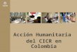 Acción Humanitaria del CICR en Colombia. Temas ¿Qué somos? Consecuencias humanitarias ¿Qué hacemos? Lo que NO hacemos Cómo nos identificamos en las misiones