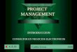 PROJECT MANAGEMENT INTRODUCCION CONSULTOR EN NEGOCIOS ELECTRONICOS Carlos Greco 2008