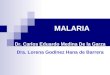 MALARIA Dr. Carlos Eduardo Medina De la Garza Dra. Lorena Godínez Hana de Barrera