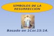 SÍMBOLOS DE LA RESURRECCIÓN Basado en 1Cor.15:14
