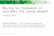 Youth Sector Outcomes Framework