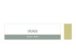Overview of Iran 1979-present