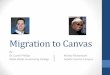 Migration to canvas   Curtis Phillips, Mickey Richardson