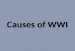 Europe Causes Of Wwi