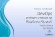 DevOps - Melhores práticas na plataforma microsoft