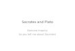 Socrates And Plato Powerpoint