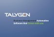 Talygen Business Management Automation Software that Grows with you