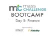 MassChallenge Bootcamp Day 5: Finance