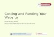 100622 UK Disabled Peoples Council Website Event: Website Costs and Funding