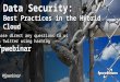 Data Security: Best Practices in the Hybrid Cloud | Fpwebinar