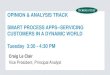 Smart process apps servicing customers in a dynamic world, Forrester