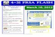 FRSA Flash -  16 MAR 2012