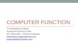 Lecture 2  computer function
